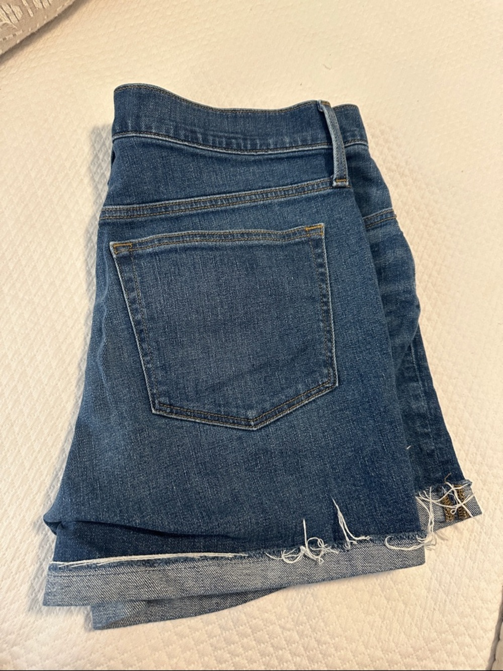 J. Crew Factory Dark Blue Denim Jean Shorts